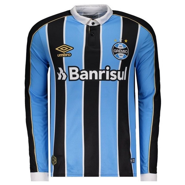 Camiseta Grêmio FBPA Primera equipo ML 2019-20 Azul